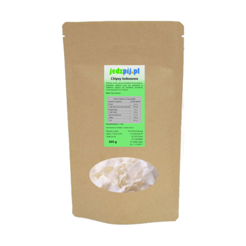 Chipsy kokosowe 500g - jedzpij