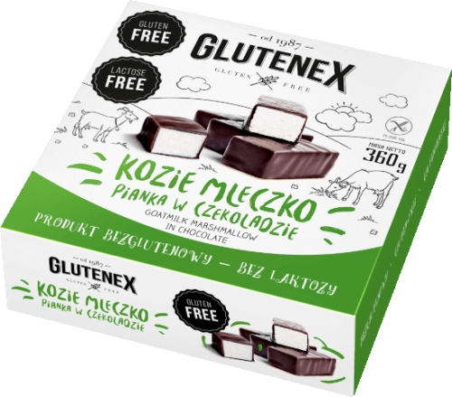 Kozie mleczko bezglutenowe 360g Glutenex