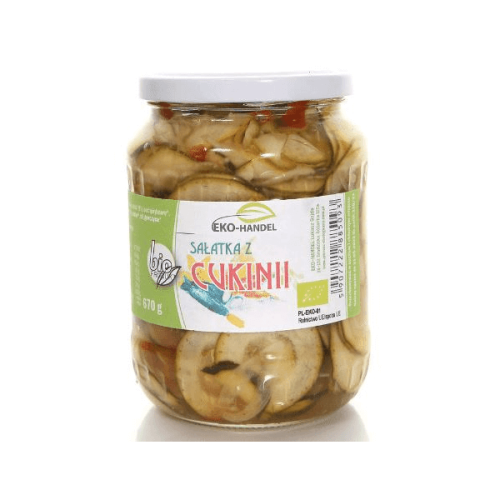 Sałatka z cukinii ekologiczna 670g Eko-Handel